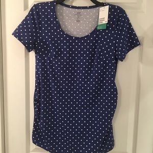 NWT H&M Organic maternity T-shirt